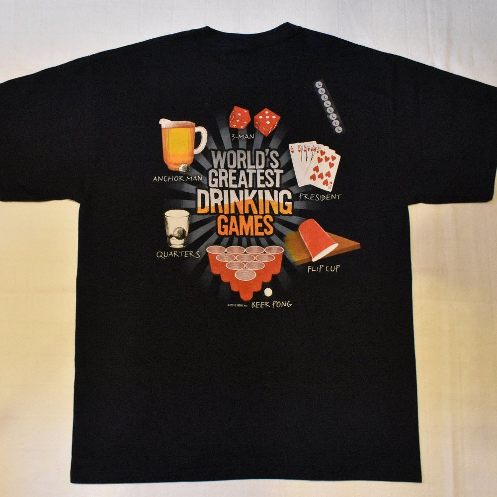 World's Greatest Drinking Games Graphic T-SHIRT